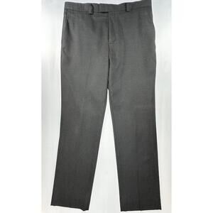 Banana Republic Slim Flat Straight Dress Pant Gray Men 36/34